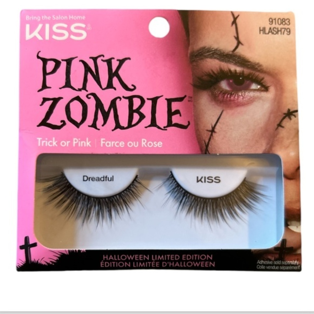 NWT KISS PINK ZOMBIE HALLOWEEN 12MM in Dreadful